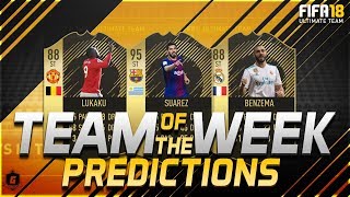 FIFA 18 TOTW 24 Predictions FT SIF Lukaku, TIF Suarez, SIF Benzema