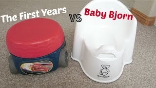 ❤ POTTY REVIEWS: The First Years vs Baby Bjorn ❤