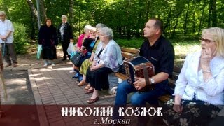Песни и пляски под гармонь в парке Кузьминки
