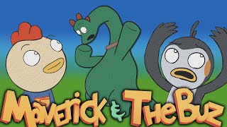 Dinosaur Problems: Jurassic Park Animated - Maverick & The Buz (Minecraft Animation)