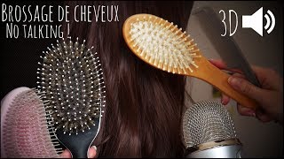 ASMR | Hair brushing + hair play & brushes - no talking