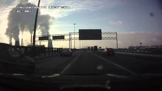Видео ДТП. Киа Спортейдж улетел в Камаз