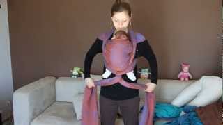 Kangourou ventre nouveau-né (kangaroo carry)