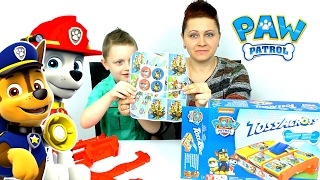 ЩЕНЯЧИЙ ПАТРУЛЬ На Задании Игра КРЕСТИКИ НОЛИКИ PAW Patrol Игры Видео для детей