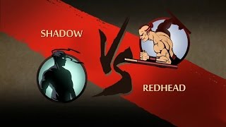 Shadow Fight 2 - Shadow VS Redhead | Butcher Bodyguard