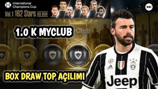 ICC BOX DRAW SİYAH TOP GELDİ - PES 2018 MOBİLE TOP AÇILIMI