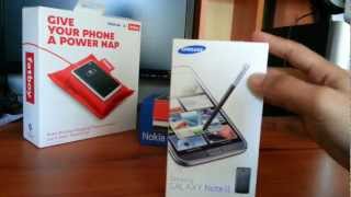 [Unboxing] Déballage du Nokia Lumia 920 + Coussin Fatboy