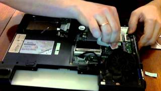 Чистка и замена термопасты на ноутбуке RoverBook Voyager V516 VHB