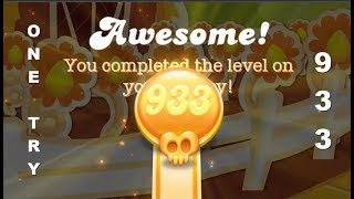 Candy Crush Soda Saga 933   |   HARD LEVEL   |   3-Star ⭐⭐⭐   |   ONE TRY