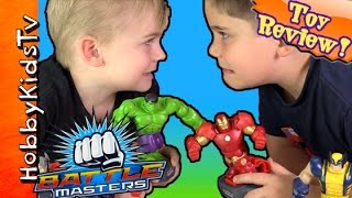 Masters with Hulk and Iron Man