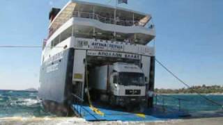 Apollon Hellas at Aegina ; Water over the Ramp