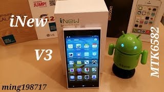 iNew V3 MTK6582 1.3GHz 16GB NFC OTG Dual Sim - Unboxing!