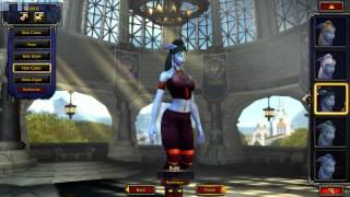 World Of Warcraft Warlords of Draenor Beta Female Draenei Customization (Updated Models)