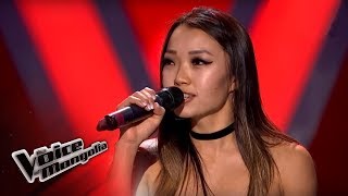 Hulan.B - "Just Hold Me" - Blind Audition - The Voice of Mongolia 2018