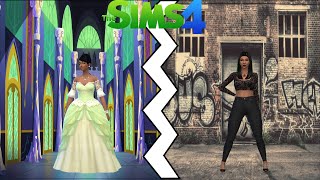 Sims 4/Princess Tiana to Dark Princess Tiana CAS