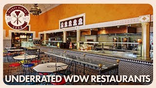 Underrated Walt Disney World Restaurants | Disney Dining Show | 04/20/18