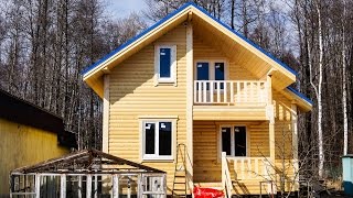 Дом из бруса 6*7, площадь 51 м.кв.