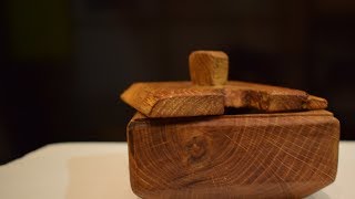 Шкатулка  из дуба. Своими руками