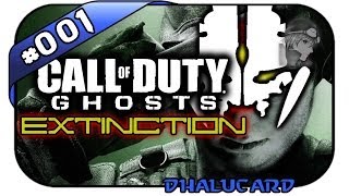 Call of Duty Ghosts Extinction #001 - Deutsch German - Let's Play CoD Ghosts Alien Mode