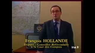 François Hollande en 1989