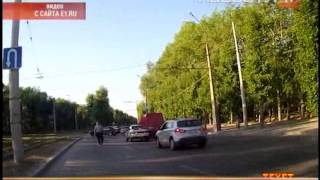 Разборки в стиле лихих 90-х на дорогах Екатеринбурга