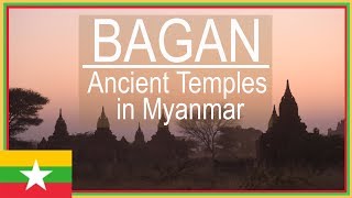 Temples of Bagan & Lunch in Nyaung U Village Myanmar Video Travel Vlog
