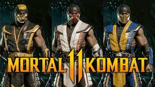 Mortal Kombat 11 - Scorpion Costumes