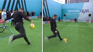 Kevin Nolan on FLAMES in Soccer AM Pro AM Challenge! ?