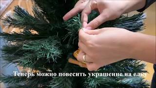 Красивые елочные украшения своими руками