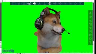 FaceRig Как сделать енота, как у Клэша Klash ,Собака как у йоги,доги,игра через аватары