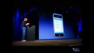 Копия видео Стив Джобс презентация первого Apple Iphone!Видео на русском языке, 2007