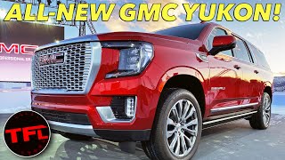 The 2021 GMC Yukon Is A XXXL American SUV — See It Here First!