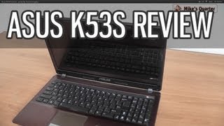 Asus K53SV / K53SD review - powerful 15.6 inch laptop