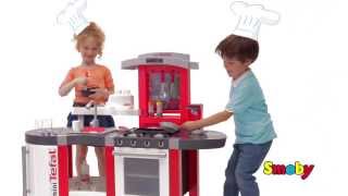 Smoby Детская кухня электронная Tefal Super Сhef с водой 24213 - ДЕТКИ ТОЙС
