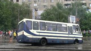 Потоп на улице Балковской, Одесса, 11.07.2012