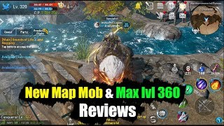 Lineage 2 Revolution New Map & Max lvl 360 Big Update Reviews