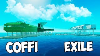 СТРОИМ ОГРОМНЫЙ САМОЛЕТ! COFFI VS EXILE - БИТВА ПОСТРОЕК! ВОЕННЫЙ ПАССАЖИРСКИЙ БОИНГ В RAFT