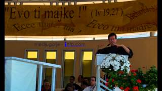 Propovijed fra Ante Vučkovića na Festivalu mladih, 02.08.2014.