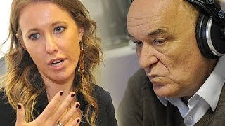 Ксения Собчак и Виктор Баранец: Две правды о войне на Украине