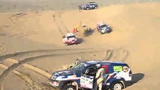 Соревнования в песках. Silk way rally