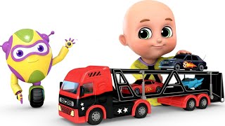 Kids Toys - Car Loader Truck | Surprise Eggs Toys from Jugnu kids