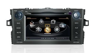 Штатная магнитола TOYOTA Auris (2007-11) Winca S100 C028I