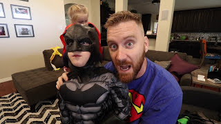 Justice League Movie Gear Test: Batman Nerf Prank! by KIDCITY