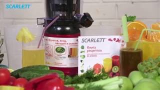 Компактная шнековая соковыжималка Scarlett  SC JE50S33