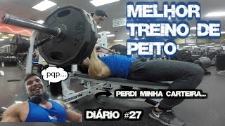 Diário de um Bodybuilder em Miami #27 - TREINO DE PEITO INSANO / PERDI MINHA CARTEIRA