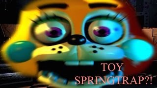 NEW AND.... weird TOY SPRINGTRAP/GOLDEN BONNIE! | Five Nights Fredbear's Family Diner 2 - Part 1