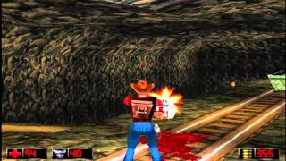 Duke Nukem: Time to Kill Прохождение Уровень 3 ( все секреты и апгрейды) HD PS1