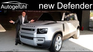 all-new Land Rover Defender REVIEW Exterior Interior 2020 - Autogefühl