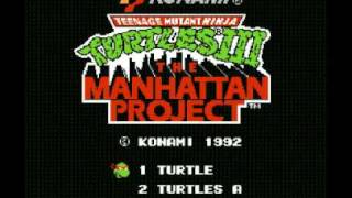 Teenage Mutant Ninja Turtles III - The Manhattan Project (NES) Music - Scene 1