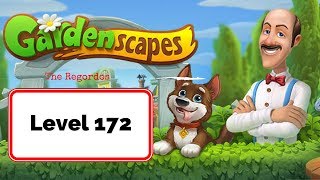Gardenscapes Level 172 - No Boosters